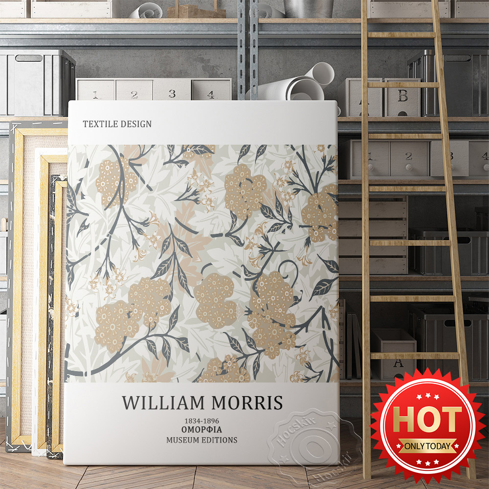Home Textiles And Room Spray - William Instability Exhibition Museum Poster, Textile