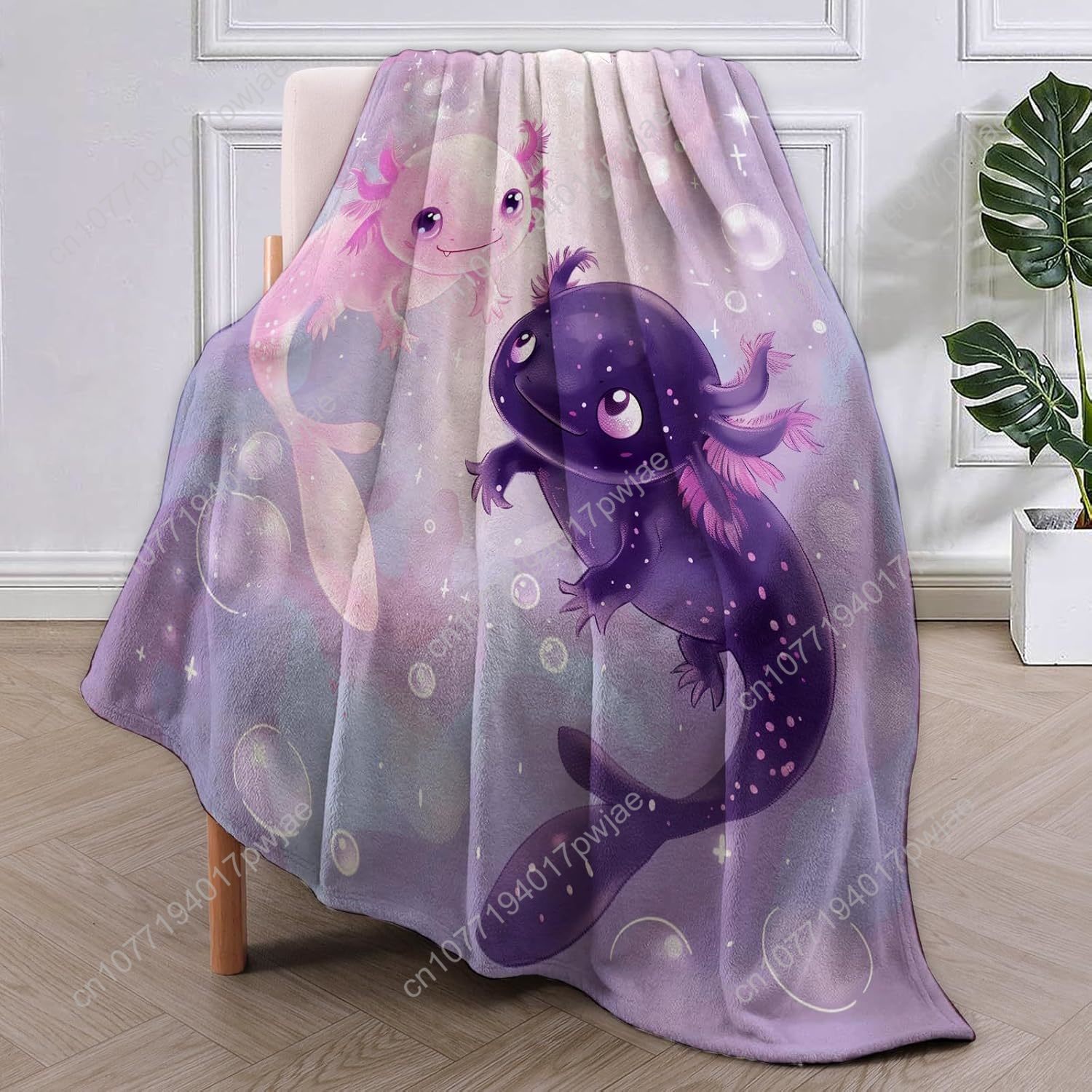 Couverture Axolotl mignonne co - Home Of Textiles avis et prix