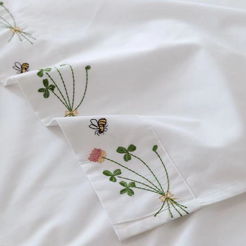 Drap de literie blanc pur, bro - Luxury Home Textiles Usa avis et prix
